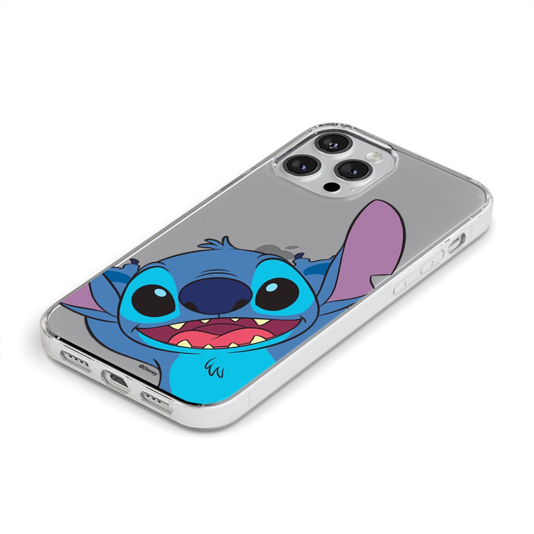 Husa de Protectie Silicon Disney Stich Transparenta Iphone 14 Pro Max Originala - 1 | YEO